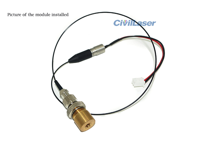 638nm pigtailed laser module